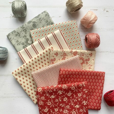 Red and White | Wave [49195-11]