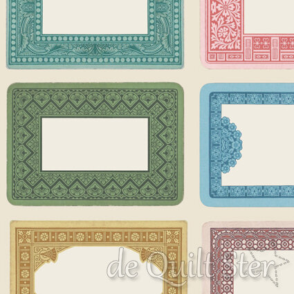 Junk Journal | Panel Vintage QuiltLabels [7420-11] 