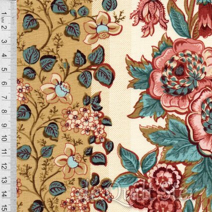 Bannard Hills | Border Stripe Cream [2936-33]