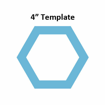 Hexagon 4inch - Template I-Spy