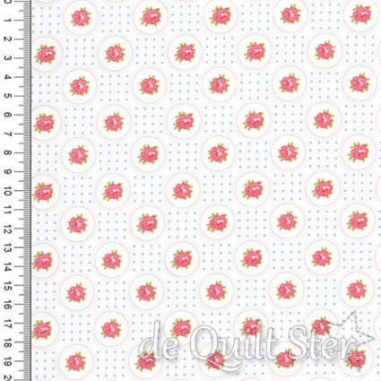 Sweet Liberty | Circles Linen White [18751-11]