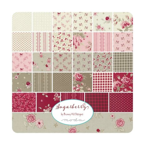 Moda Charm Pack | Sugarberry by Bunny Hill Desings