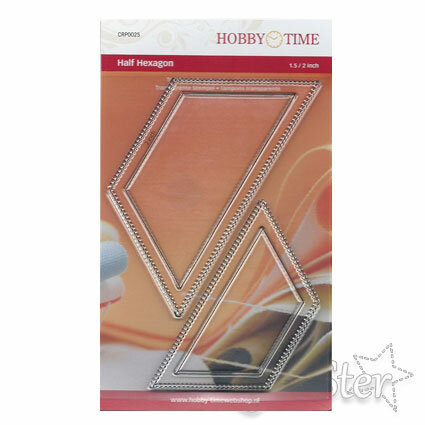 Quilt Stempel | Halve Hexagon [CRP0025]