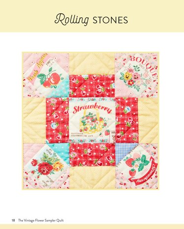 Atsuko Matsuyama - The Vintage Flower Sampler Quilt 