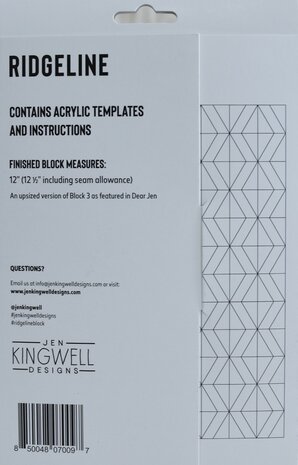 Jen Kingwell - Template set 'Ridgeline' Tempters Serie