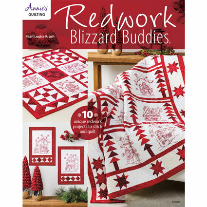 Annie's Quilting | Redwork Blizzard Buddies