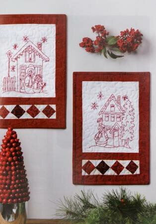 Annie's Quilting | Redwork Blizzard Buddies