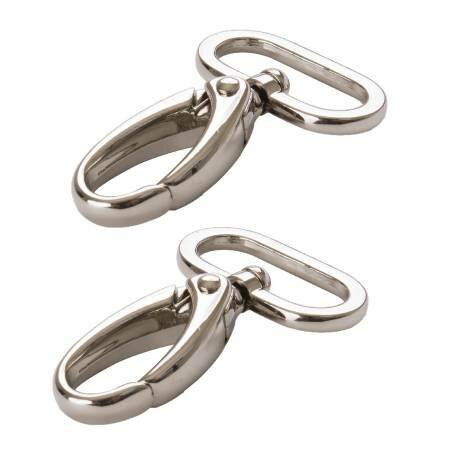 ByAnnie | Swivel Hooks Nickel 1" / set van 2 [HAR1SWNTWO]