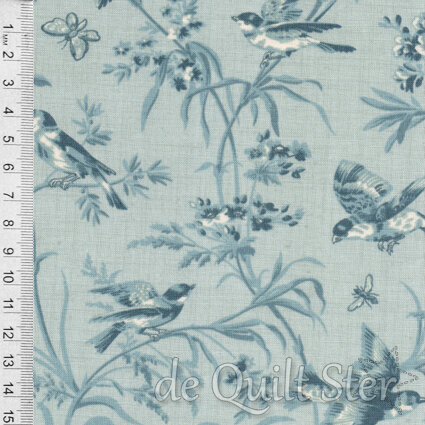 Antoinette | Birds Ciel Blue [13950-14]