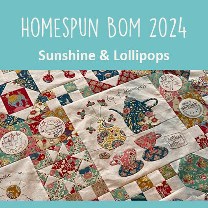 Homespun B.O.M. Quilt | Sunshine & Lollipops