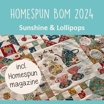 Homespun B.O.M. Quilt | Sunshine & Lollipops incl. Magazine