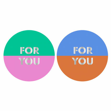 Sluitstickers | For You Duo - 8stuks