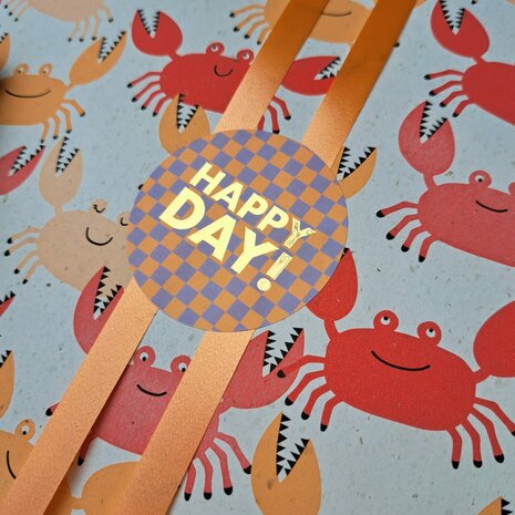 Kadostickers | Happy Day Duo - 8stuks