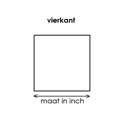 Template I-Spy | Vierkant 1inch [TempVier100]