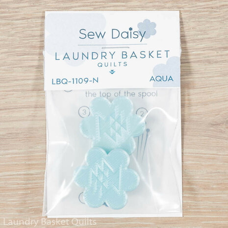 Sew Daisy | Aqua by Laundry Basket Quilts