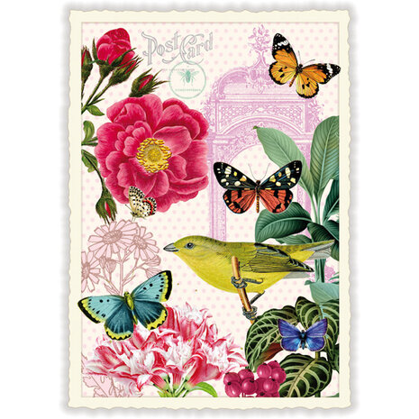 Edition Tausendschön | Ansichtkaart A6 | Gele Vink [PK905]