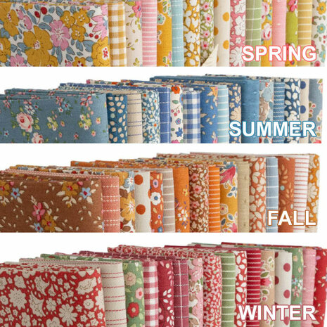 Bundel | Tilda Creating Memories SPRING FatQuarters