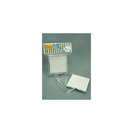 De Quilt Ster Plexiglas Onderzetter met ribbel