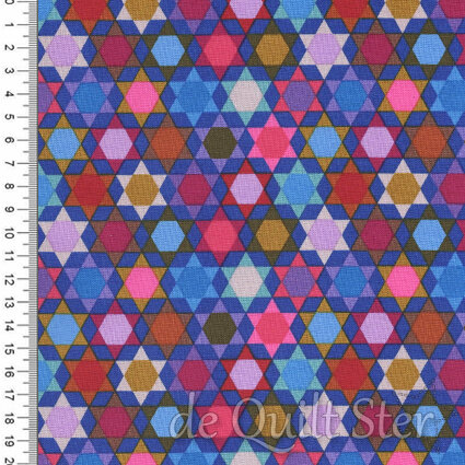 Piecework| Hexagon Star Blue [AMT112]