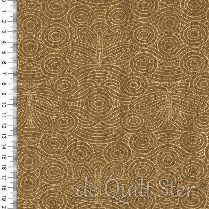 Meadowmere | Butterfly in the Sky Ochre with Gold Metallic [48366-38M]