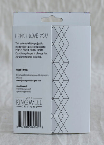 Jen Kingwell | I Pink I Love You [Postcard Partner]
