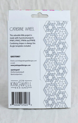 Jen Kingwell | Catherine Wheel [Postcard Partner]
