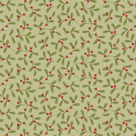 Tilda Merry Little Christmas | Mistletoe Pistachio [100633]