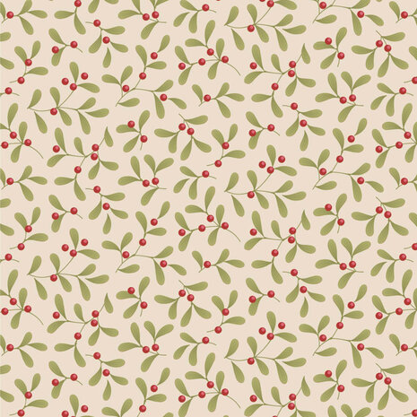 Tilda Merry Little Christmas | Mistletoe Cream [100639]