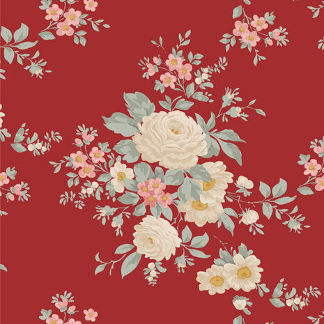 Tilda Merry Little Christmas | Carol Burgundy [100622]