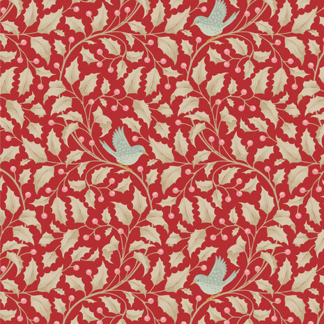 Tilda Merry Little Christmas | Holly Red [100621]