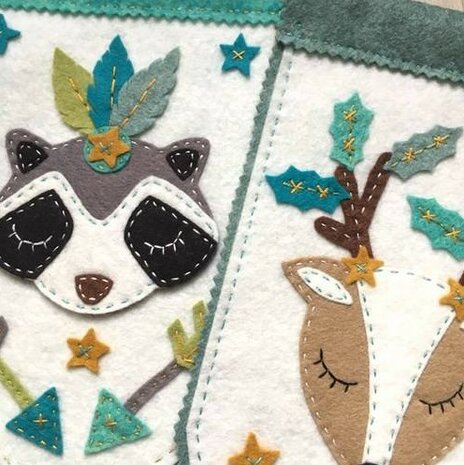 The Cinnamon Patch | DIY Pakket 'Sleepy Forest Animals' [CPK073]