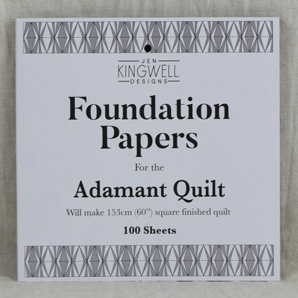 Jen Kingwell - Foundation Piecing Papers 'Adamant Quilt' 