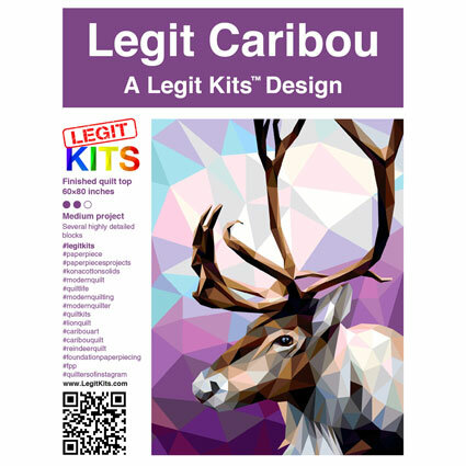 Legit Kits - Foundation Piecing Papers 'Caribou' 