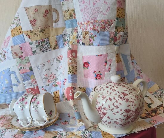 Workshop | Foundation Piecing 'Vrolijk Porselein'