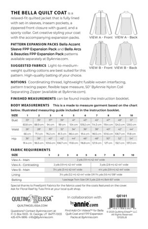 ByAnnie | Bella Quilt Coat [QE101]