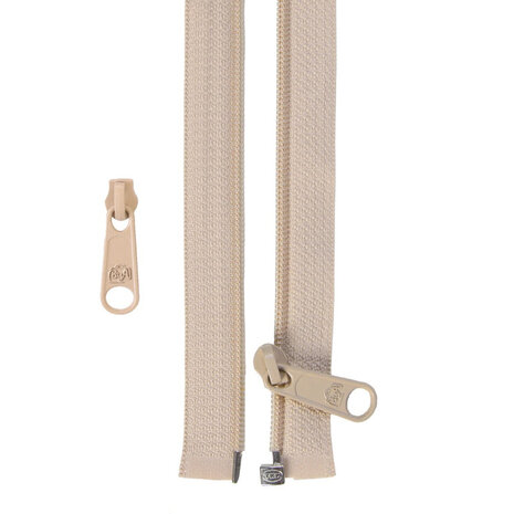 ByAnnie Rits | 50inch -  Natural [130] | Seperating Zipper