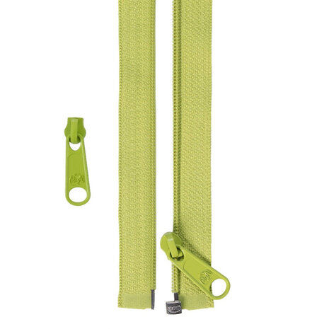 ByAnnie Rits | 50inch -  Apple Green [200] | Seperating Zipper