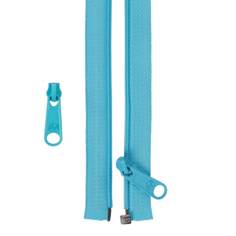 ByAnnie Rits | 50inch -  Parrot Blue [214] | Seperating Zipper