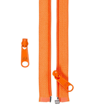 ByAnnie Rits | 50inch -  Pumpkin [ZIP50-287] | Seperating Zipper