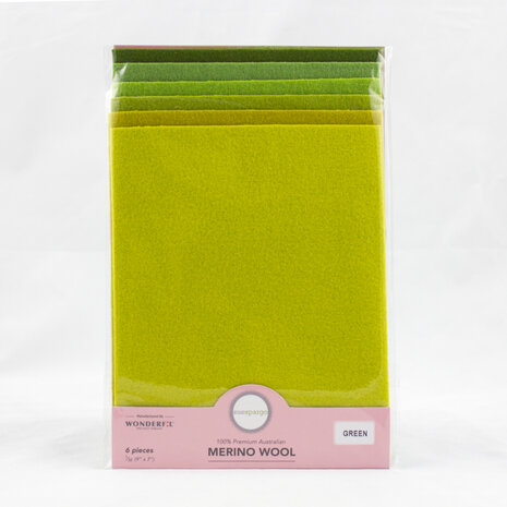 Sue Spargo Merino Wol Packs | 1/32 - Green [SWP32]
