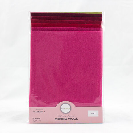 Sue Spargo Merino Wol Packs | 1/32 - Red [SWP32]