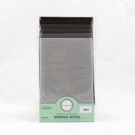 Sue Spargo Merino Wol Packs | 1/64 - Grey [SWP64]