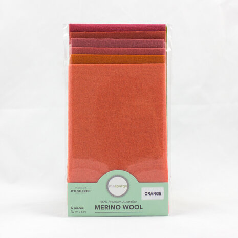 Sue Spargo Merino Wol Packs | 1/64 - Orange [SWP64]