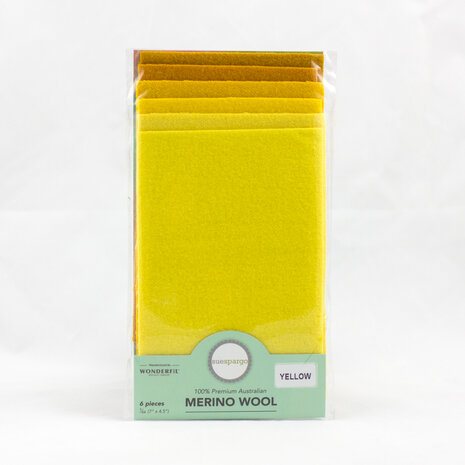 Sue Spargo Merino Wol Packs | 1/64 - Yellow [SWP64]