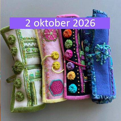 Workshop | Naaldenrol, Borduren &aacute; la Sue Spargo - Fanny Eikelenboom
