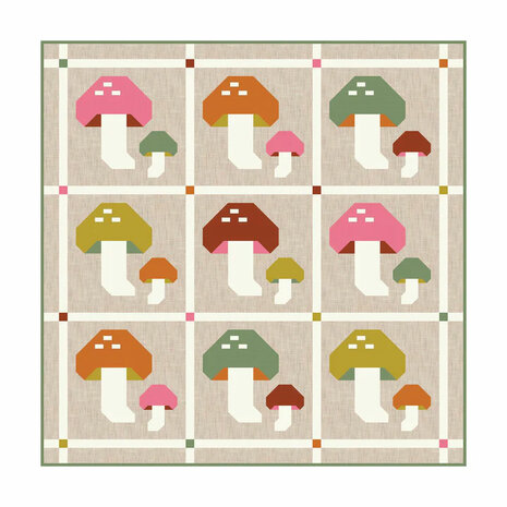 Pen + Paper Patterns | Forest Fungi [PPP35]