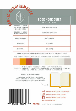 Pen + Paper Patterns | Book Nook [PPP36]