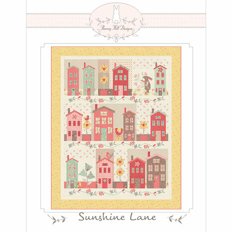 Patroon Sunshine Lane gemaakt met de Lyda Rose collectie