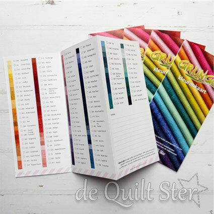 Moda Grunge | Flyer Kleurenkaart v02/2025