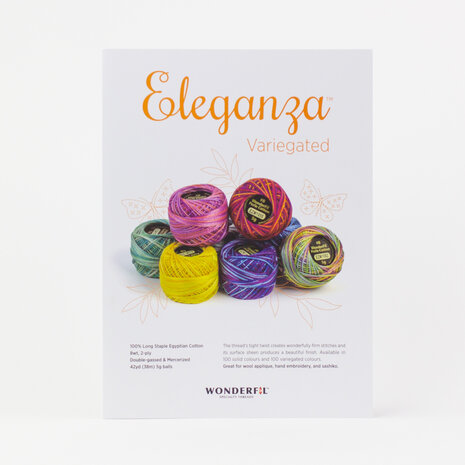Wonderfil Kleurenkaart | Eleganza Variegated Collection